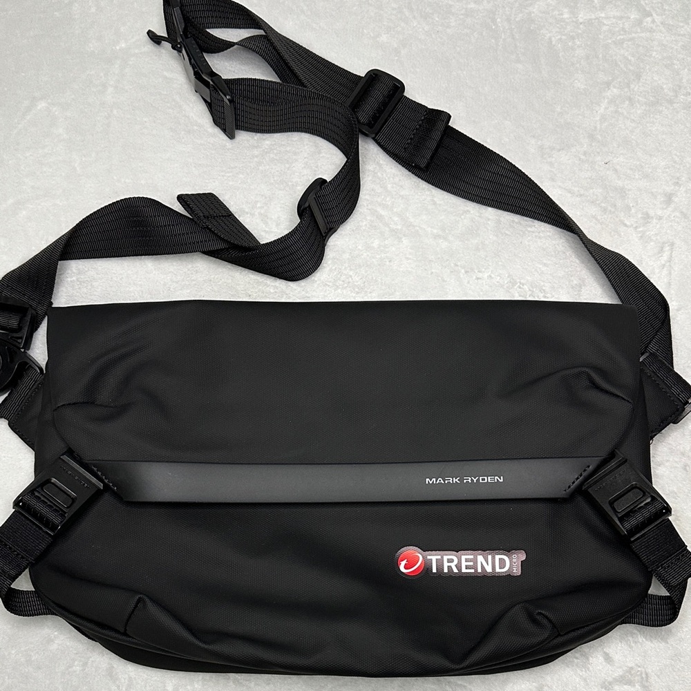 Mark Ryden Postman Black Crossbody Messenger Bag